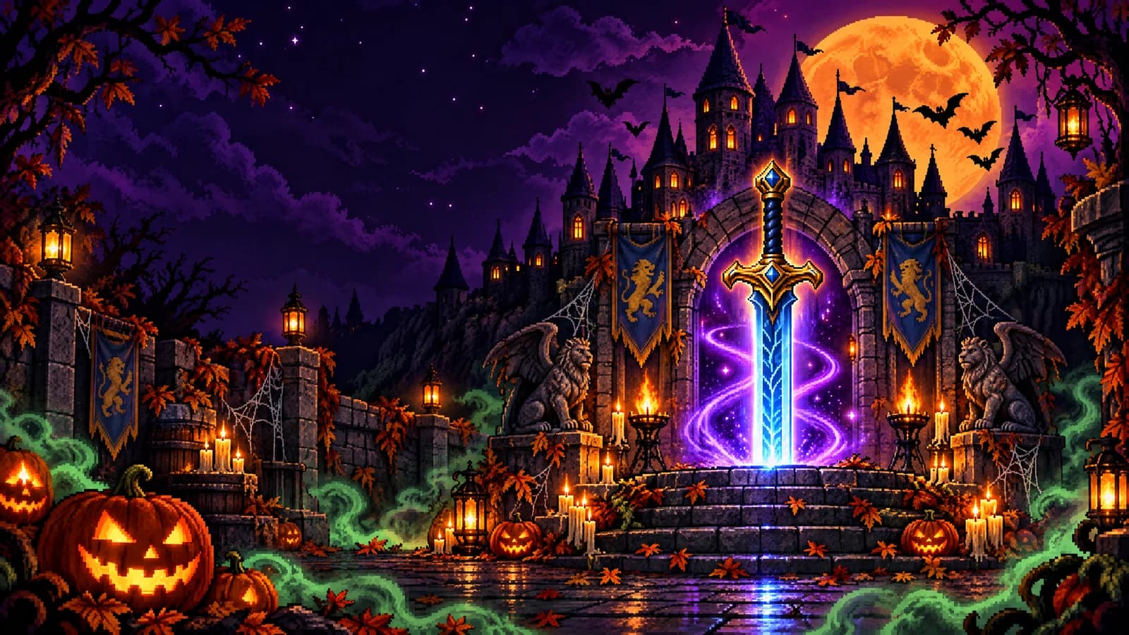 Caçada Selvagem — evento de Halloween do PixelRealm