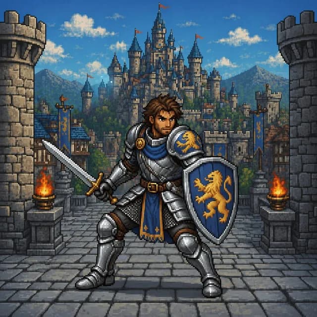 Guerreiro do PixelRealm