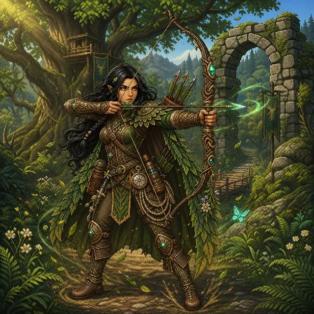 Arqueiro feminino