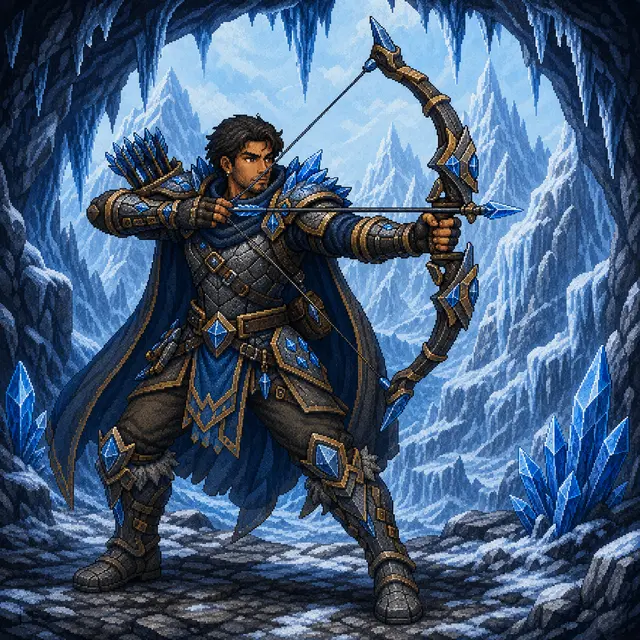 Arqueiro masculino