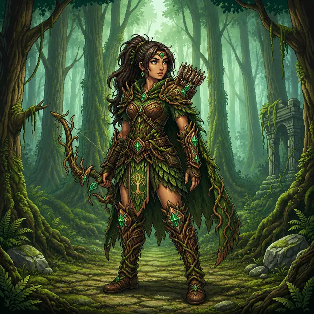 Arqueiro feminino